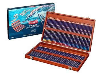 ダーウェント　インクテンス　水彩色鉛筆 70本セット Amazon | 【国内正規品】 Derwent ダーウェント 水彩 色鉛筆